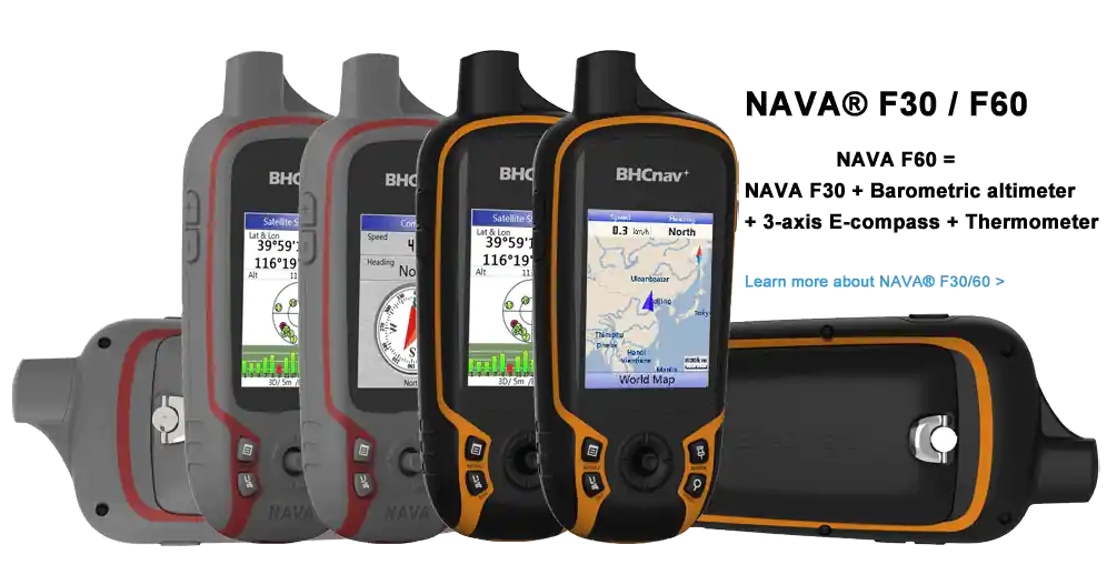 NAVA F30/F60 Handheld GPS